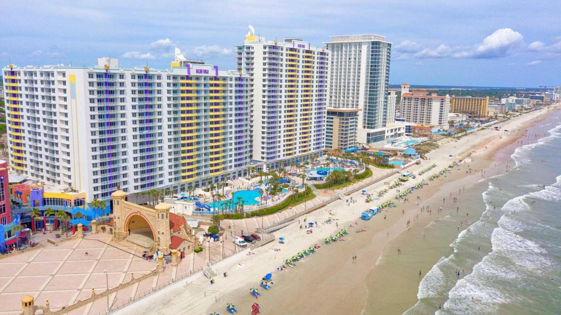 Luxury 8Th Floor 2 Bedroom Condo Direct Oceanfront Wyndham Ocean Walk Resort Daytona Beach | 801 Extérieur photo