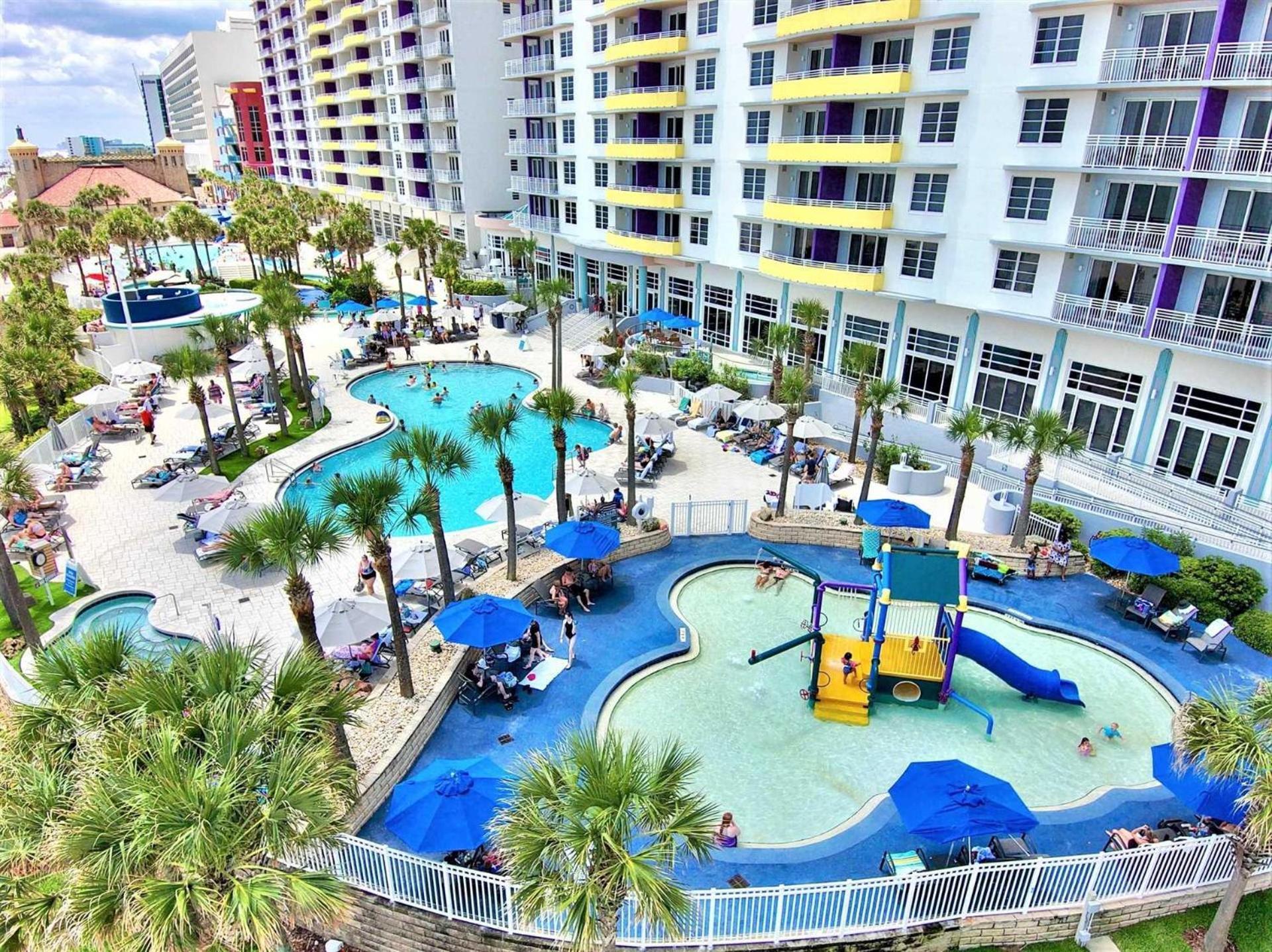 Luxury 8Th Floor 2 Bedroom Condo Direct Oceanfront Wyndham Ocean Walk Resort Daytona Beach | 801 Extérieur photo